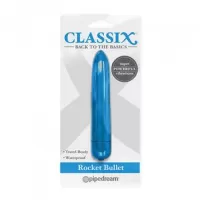 Balas Vibradoras Sexuales  PD1961-14 Classix Rocket Bullet Blue