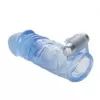  Extensión para Pene con Bala Vibradora Aumenta 5 cm de Largo y Grosor Color Trasparente - Extend it Up! Blue  SE-1473-61-3