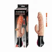 Sex Shop Namiquipa Tienda para Adultos NATURAL REALSKIN HOT COCK ROTATING THRUSTER 12 FUNCTIONS RECHARGEABLE FLESH
