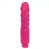  Vibrador Sexual Con Texturas de Bolitas de 17 cm Largo x 3.8 cm Ancho - 7 Pulgadas Funciona con Pilas AA y Diseño Estimulante - Vibrating Studd TC710