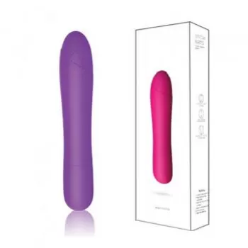 Vibrador Sexual 5 Modos de Vibración, Resistente al Agua, Silencioso y Funciona con Pilas AAA Color Morado - CX PURPLE LL-B701