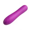  Vibrador Sexual 5 Modos de Vibración, Resistente al Agua, Silencioso y Funciona con Pilas AAA Color Morado - CX PURPLE LL-B701