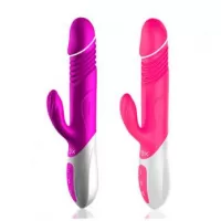 ODIBO FANTASIA DUAL WAND 2 - 12 FUNCTIONS USB RECHARGEABLE LIGHT PINK FOX T1 Color sujeto a disponibilidad