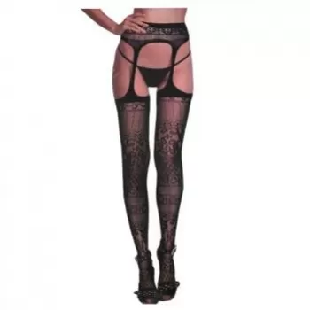  GB2-12 NEGRO Medias y Ligueros Sexys