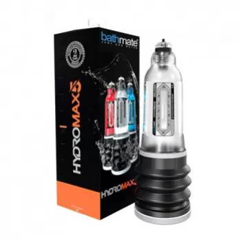  Bombas Hidráulicas para Alargamiento del Pene 53131701 BATHMATE HYDROMAX 5 CRYSTAL CLEAR