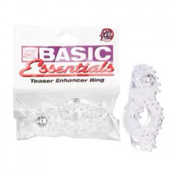  Base para Anillo Vibrador para el Pene SE-1726-00-2 Teaser Enhancer Ring Clear