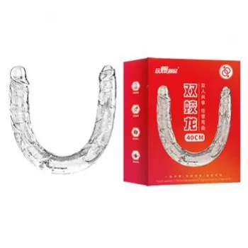  40 cm Largo x 3.1 cm Ancho QY-263 DOUBLE DONG Dildo de Dos Cabezas