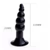  Plug Anal de Silicón con Bolas Anales B-YC10 Silicone Tower Anal Plug