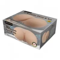 Sex Shop Comondú Tienda para Adultos BLQ-517 3D Realistic Pussy & Ass