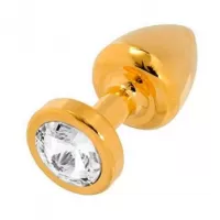  PM-22 ANAL PLUG METAL GOLD MEDIUM