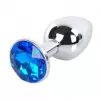  Plug Anal Metálico con Diamante PM-02 ANAL PLU METAL MEDIUM