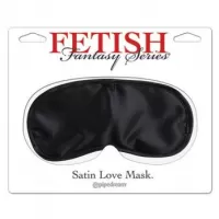 Antifazes y mascaras PD3903-23 Satin Love Mask Black