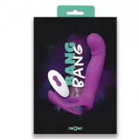 Anillos Vibradores Para El Pene RING De Calidad BANG BANG PURPLE