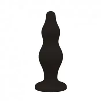  Plug Anal de Silicón Negro QF235