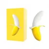 Dildo Vibrador Sexual con Forma de Platano de Fantasia - BANANA VIBRATOR