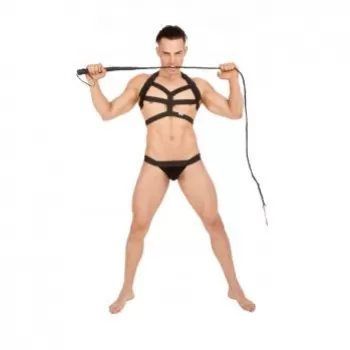  Coordinado Sexy de Arnes Con Suspensorio Bondage BDSM