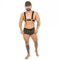  Coordinado Sexy con Arnes COTA 17 Bondage BDSM