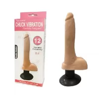 Sex Shop Atenguillo Tienda para Adultos 23 cm Largo x 3.8 cm Largo - 00582 Chuck Vibration