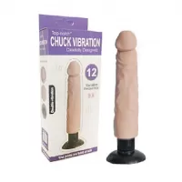 Vibradores Sexuales  24 cm Largo x 3.8 cm Ancho - 00583 Chuck Vibration 12