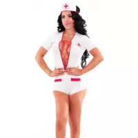 Disfraz de Enfermera y Doctora Sexy Disfraz Sexy de Doctora Corazon Para Mujer
