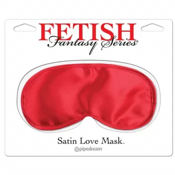  Antifaz Bondage BDSM color Rojo  - PD3903-15 Satin Love Mask Red para Juguegos Sado de Dominación