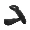 Vibradores Anal Para Mujeres y Hombres ANAL-ESE COLLECTION REMOTE CONTROL HEAT-UP P-SPOT AND TESTICLE STIMULATOR BLACK