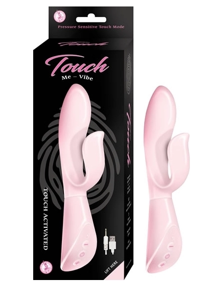 Vibrador Multiorgasmicos Rabbit TOUCH ME-VIBE TOUCH ACTIVATED RECHARGEABLE PINK