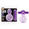  Anillo Vibrador para el Pene BL-61911 Vibrating Double Strap Cock Ring Purple