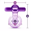  Anillo Vibrador para el Pene BL-61911 Vibrating Double Strap Cock Ring Purple