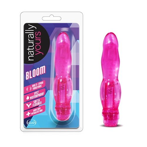 Bloom Pink - Vibrador Sexual Flexible 7 Modos, Resistente al Agua Color Rosa BL-15010