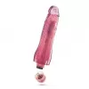 Vibrador Realista De 20 Centimetros 20 cm Largo x 4.8 cm Ancho - BL-43010 Molly Glitter Vibrator Pink