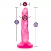 Dildo Realista De 12 Centimetros 12 cm Largo x 2.5 cm Ancho - BL-13610 5 Inch Mini Cock Pink