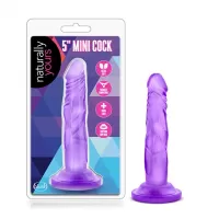 Sex Shop Fronteras Tienda para Adultos 12 cm Largo x 2.5 cm Ancho - BL-13611 5 Inch Mini Cock Purple