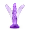 Dildo con forma de pene BL-13611 5 Inch Mini Cock Purple