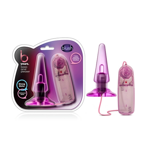 Vibradores Anal Para Mujeres y Hombres BL-10600 Basic Anal Pleaser Pink