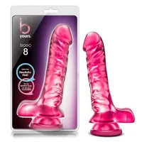 Sex Shop Naco Tienda para Adultos 20 cm Largo x 4.4 cm Ancho - BL-28410 Basic 8 Pink