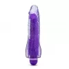 Vibrador con forma de pene BL-43011 Molly Glitter Vibrator Purple
