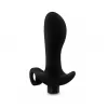  Vibrador Prostatico Tipo Plug BL-11615 Silicone Vibrating Prostate Massager 01 Black para Hombre