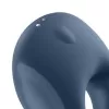  Anillo Vibrador para el Pene con Aplicación para Celular SAJ2008-18 Strong One Ring Vibrator Blue