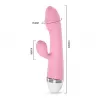  LL-B2129 DOUBLE VIBRATOR MAGENTA
