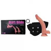  22 cm Largo x 3.5 cm Ancho QSCD-003 Harnes and Dildo Arnes con Dildo