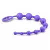 Bolas Anales de Silicón BL-11001 Silicone 10 Beads Purple