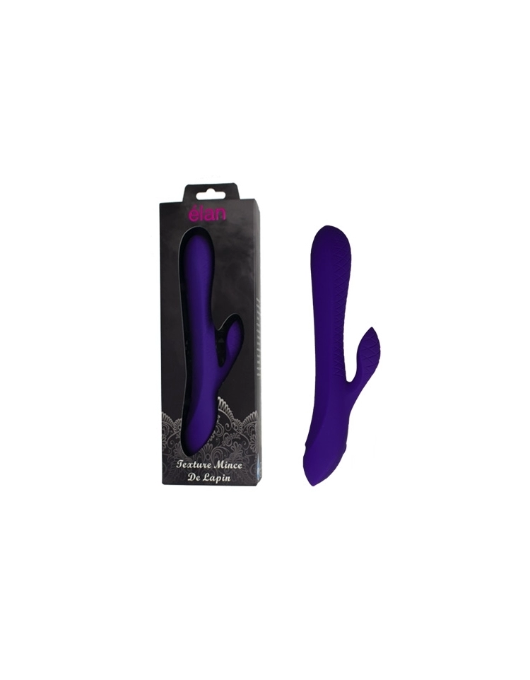  TOP CAT ELAN TEXTURE MINCE DE LAPIN PURPLE