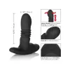  Vibrador Prostatico ECLIPSE THRUSTING ROTATOR PROBE RECHARGEABLE BLACK para Hombre