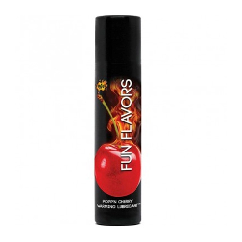  Lubricante de Sabor Cereza WET FUN FLAVORS Poppn Cherry 1 OZ