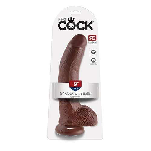  22 cm Largo x 5 cm Ancho - PD5508-29 9" Cock with Balls