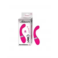 Vibrador Multiorgasmicos Rabbit AMORE G-LOVER 10 FUNCTIONS RECHARGEABLE PINK