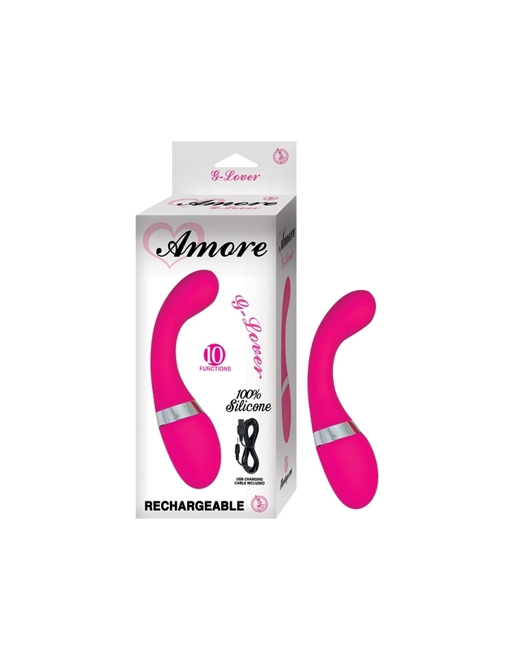  AMORE G-LOVER 10 FUNCTIONS RECHARGEABLE PINK