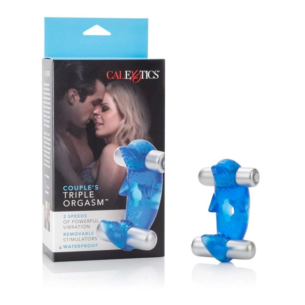  Anillo Vibrador para el Pene TRIPLE ORGASM ERECTION ENHANCER