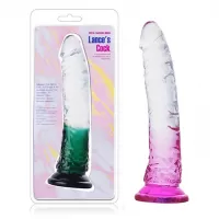 Sex Shop Delicias Tienda para Adultos 21 Centimetros - 8&quot; QS-D016 DILDO BICOLOR (Color según existencias)